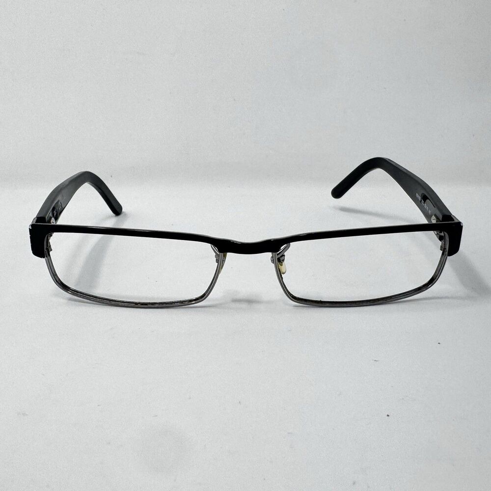 Ray-Ban RB6169 2502 Black Silver Eyeglass Frames 52-16-140